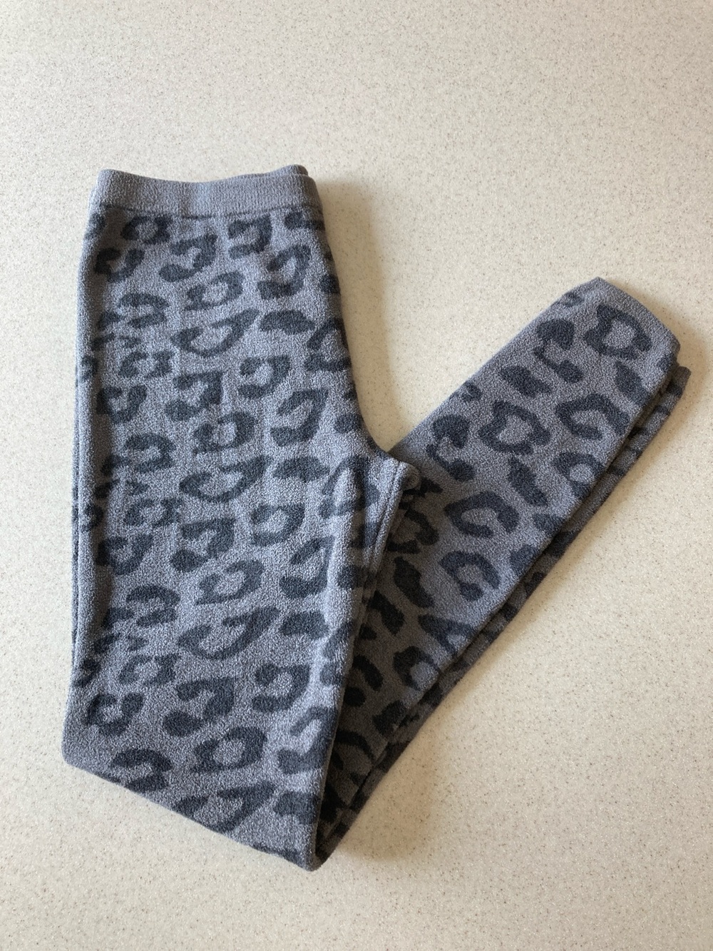 NWOT Barefoot Dreams Leopard Leggings Lounge Pants Women Size Small